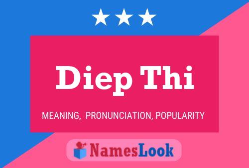 Diep Thi Namensposter