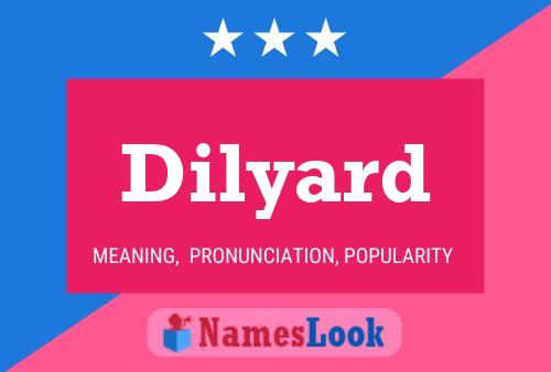 Dilyard Namensposter