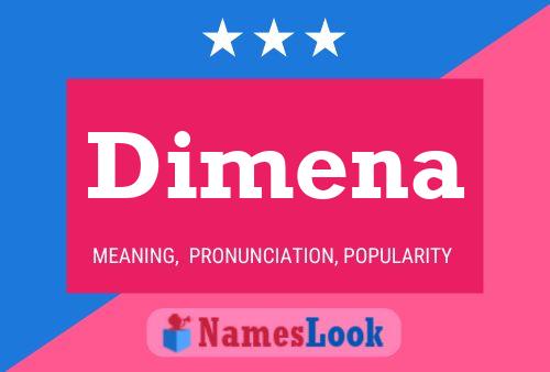 Dimena Namensposter