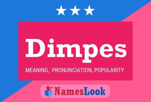 Dimpes Namensposter