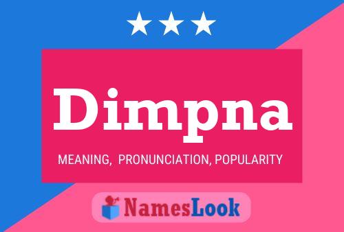 Dimpna Namensposter