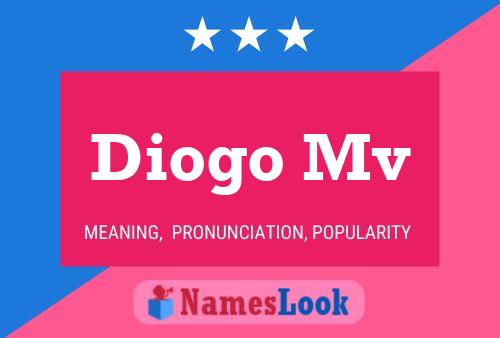 Diogo Mv Namensposter