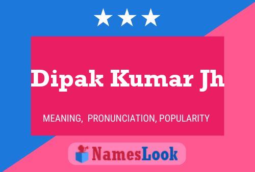 Dipak Kumar Jh Namensposter