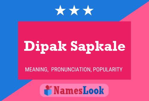 Dipak Sapkale Namensposter