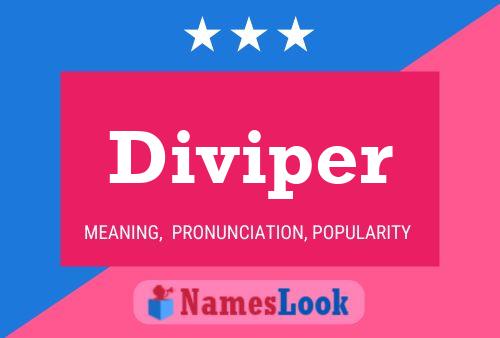 Diviper Namensposter