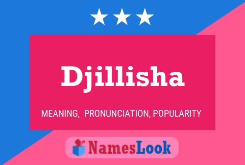 Djillisha Namensposter