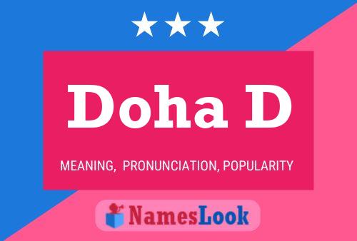 Doha D Namensposter