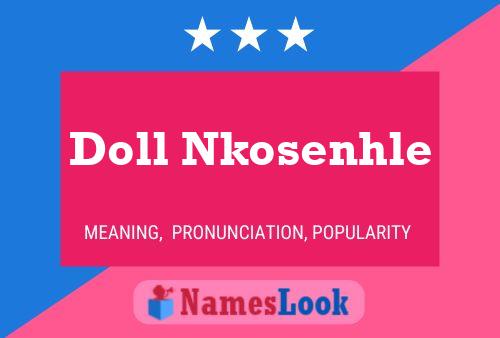 Doll Nkosenhle Namensposter