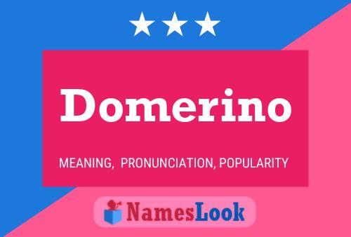 Domerino Namensposter