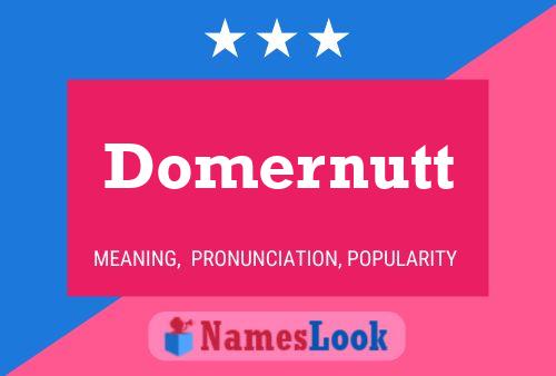 Domernutt Namensposter