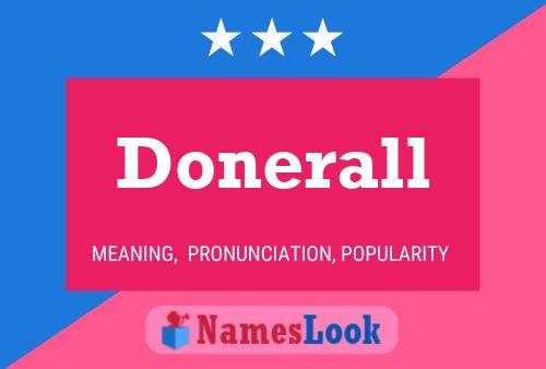 Donerall Namensposter