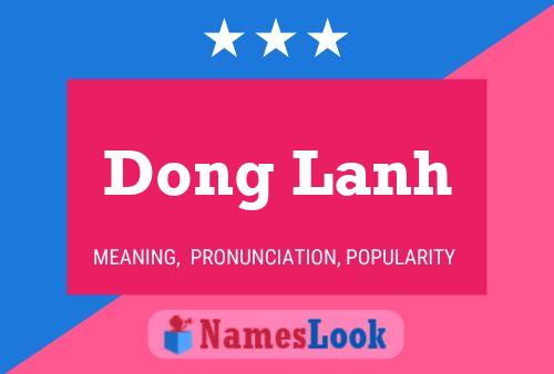 Dong Lanh Namensposter