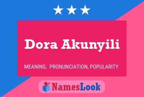 Dora Akunyili Namensposter