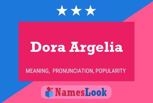 Dora Argelia Namensposter