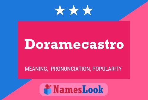 Doramecastro Namensposter