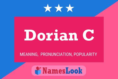 Dorian C Namensposter