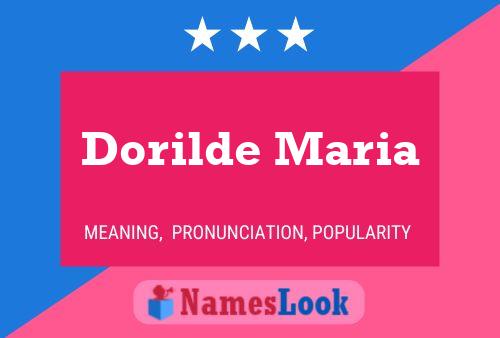 Dorilde Maria Namensposter