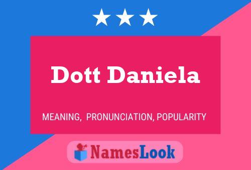 Dott Daniela Namensposter