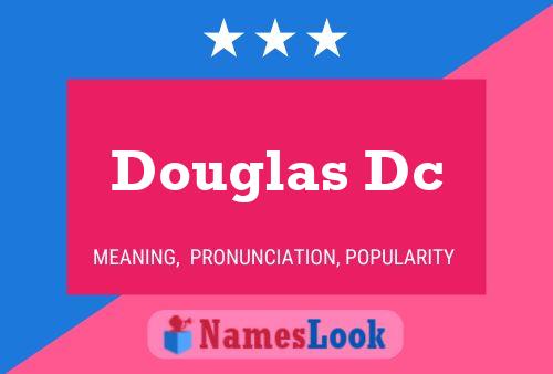 Douglas Dc Namensposter