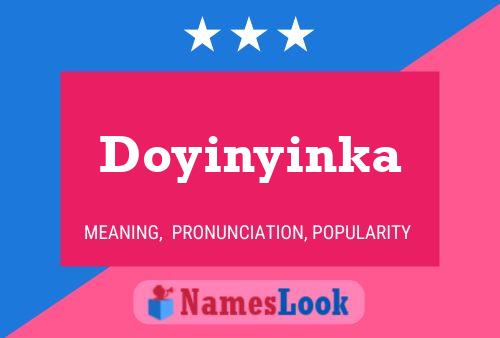 Doyinyinka Namensposter