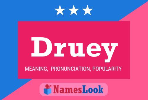 Druey Namensposter