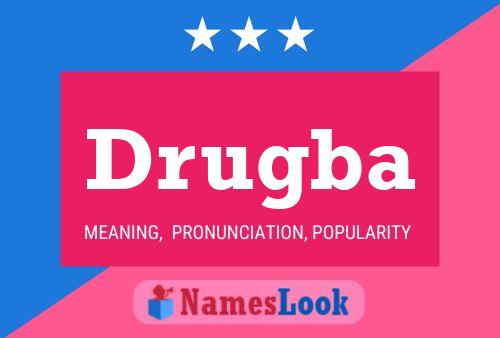 Drugba Namensposter