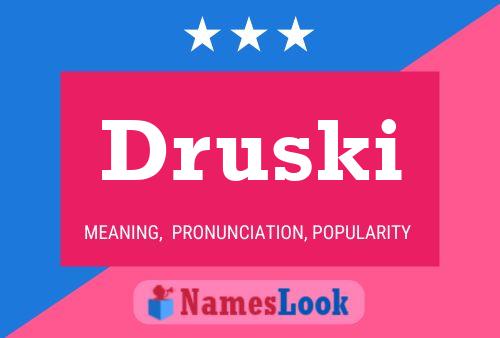 Druski Namensposter