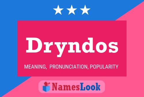 Dryndos Namensposter