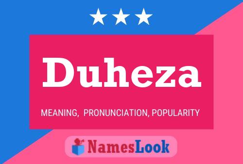 Duheza Namensposter