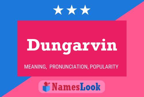 Dungarvin Namensposter