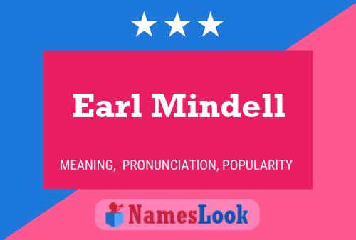 Earl Mindell Namensposter