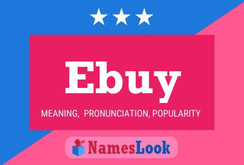 Ebuy Namensposter