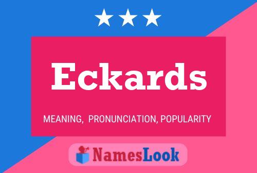 Eckards Namensposter