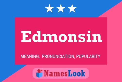 Edmonsin Namensposter