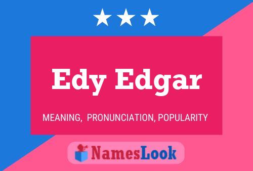 Edy Edgar Namensposter