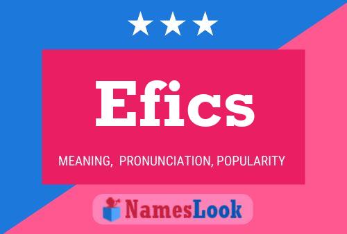 Efics Namensposter