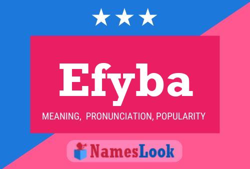 Efyba Namensposter