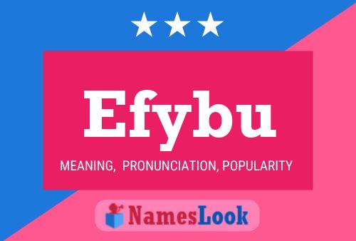 Efybu Namensposter