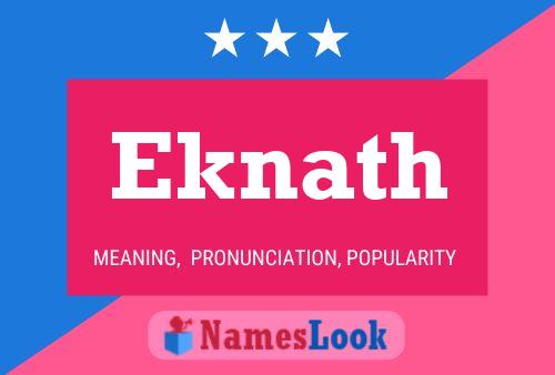 Eknath Namensposter