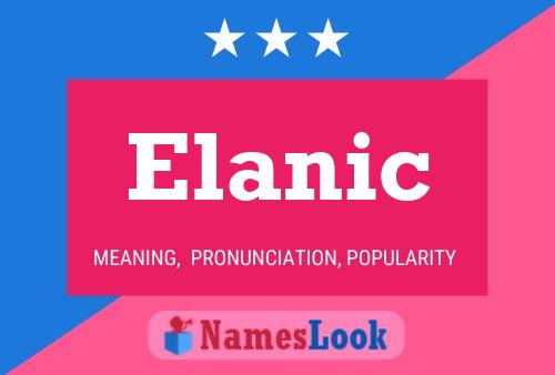 Elanic Namensposter