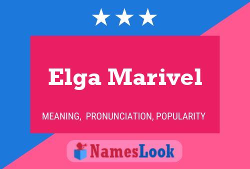 Elga Marivel Namensposter