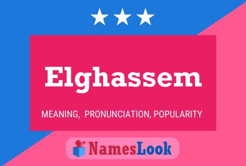 Elghassem Namensposter