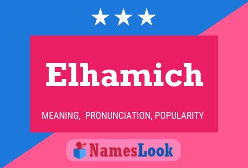 Elhamich Namensposter