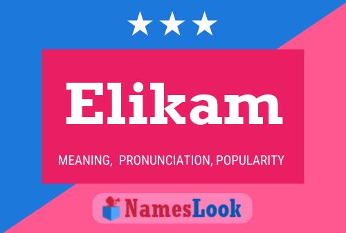 Elikam Namensposter