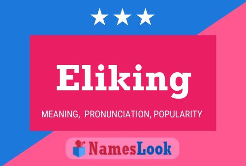 Eliking Namensposter