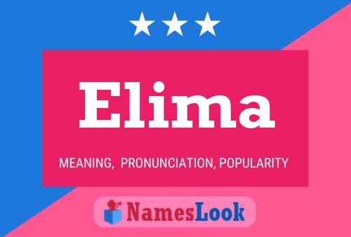 Elima Namensposter