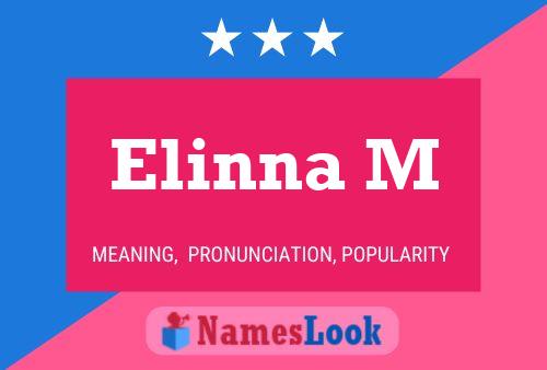 Elinna M Namensposter