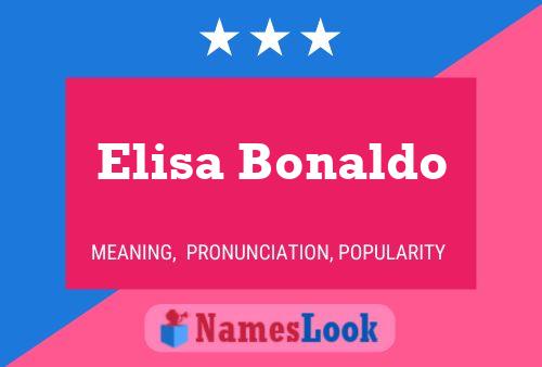 Elisa Bonaldo Namensposter