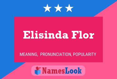 Elisinda Flor Namensposter