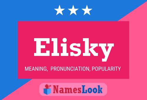 Elisky Namensposter